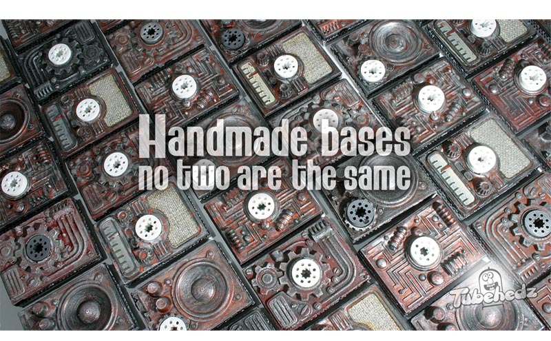 Handmade Bases. No two are the same.